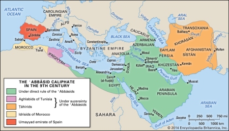 Caliphate Salad, 9th Century. Different Before, Different After. At War, Always.