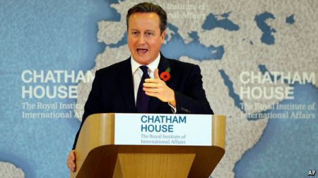PM Cameron Barking About Europe, An Angry Fish Gulping For Air