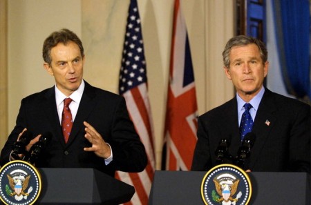 Blair Gave Bush The Cover He Needed